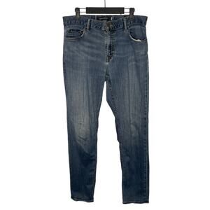 Banana Republic Mens Jeans 34 Tapered Denim Blue Casual Light Wash 34x32